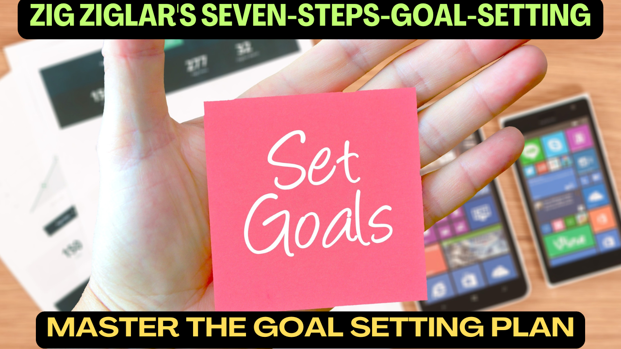 Zig Ziglar Seven-Step-Goal-Setting: A Complete Guide to Success